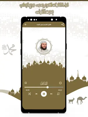 قرأن كريم وديع اليمني بدون نت android App screenshot 3